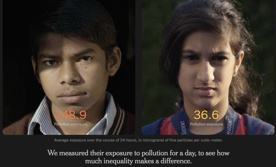 New York Times Reports on Personal Pollution Exposures Using AirBeam2