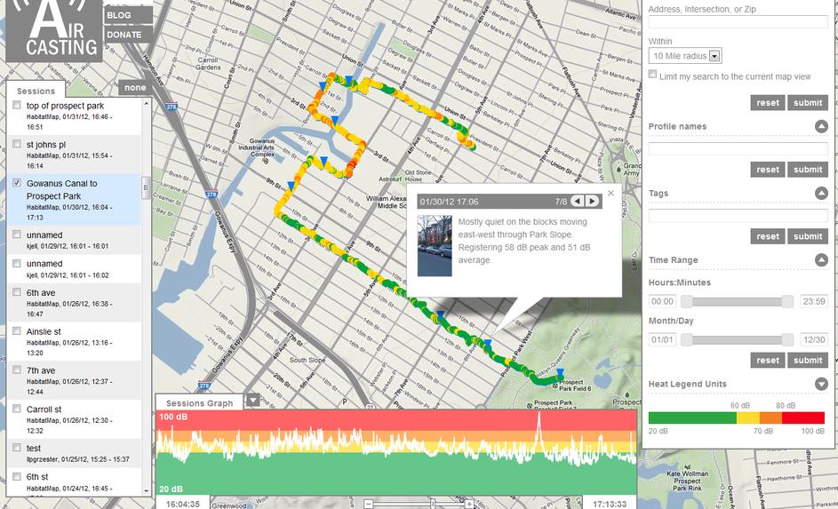 AirCasting Gets a New & Improved Maps Interface